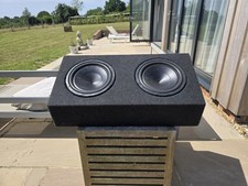 HERTZ MILLE PRO 10" SUBWOOFER  TWIN ENCLOSURE