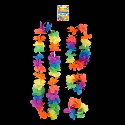 Lei hula set hawaiian - lei,
