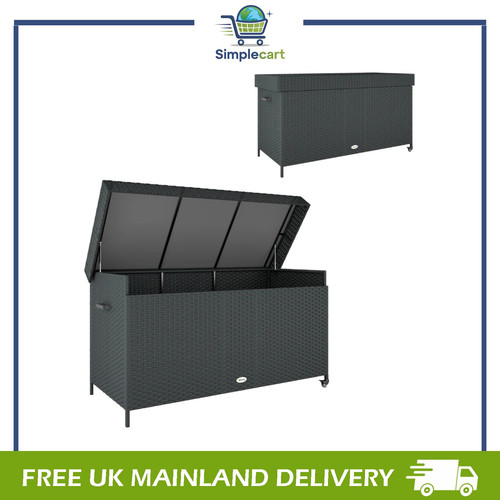 627 rattan storage box - l,