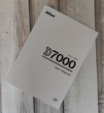 Nikon D7000 Digital Camera User's Manual Printed Size A5 Professionally Bound
