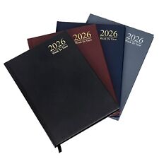 2026 A5 Week To View Diary Full Year Planner Organiser Hardback Cover