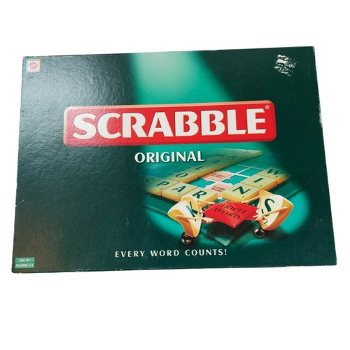 Mattel scrabble original - scrabble,