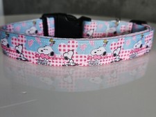  Adjustable dog Collar Snoopy