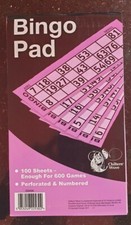 600 bingo game single ticket - 600,