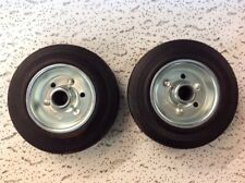 Pair of Probst Almi AL33 Block Cutter Splitter Wheels & Tyres Price Includes VAT