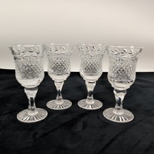 Cut crystal sherry - sherry, glasses
