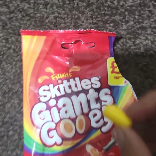 Gooey skittles shaped weird - shaped,