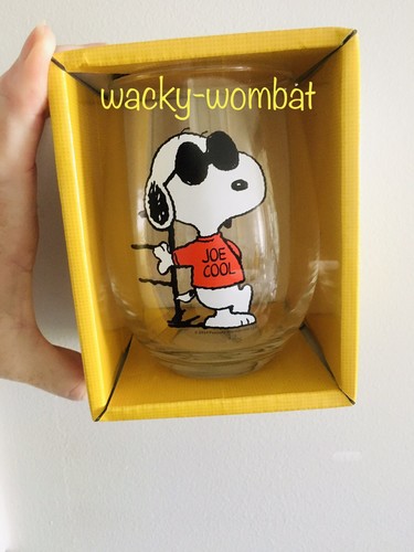 Peanuts snoopy glass 550ml - peanuts,