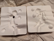 Porcelain cherub christmas