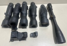 Lot of 8 Used Rifle Scopes &
