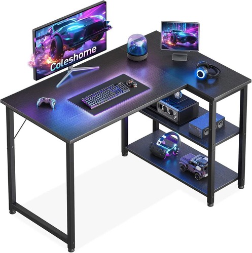 Shaped gaming desk - shaped,