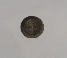 15th century brass coin - brass,