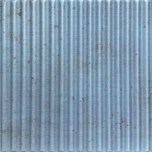 Corrugated old tin - old, roof