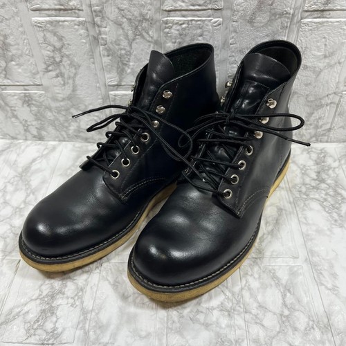Red wing 8165 plain toe - wing, black