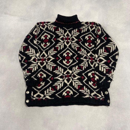 Vintage knitted jumper - knitted,