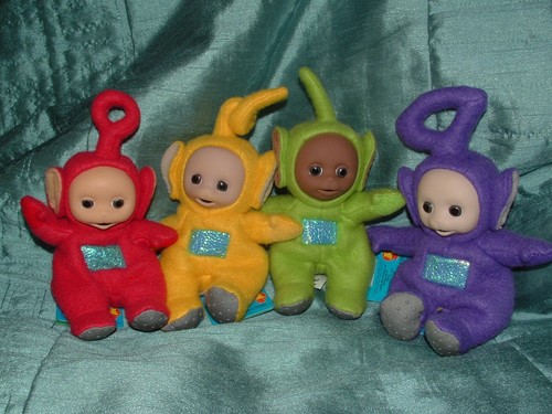 Rare teletubbies set 4 - set,