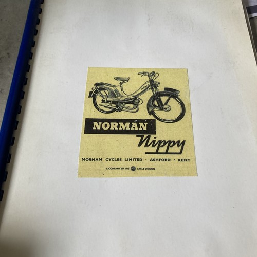 Norman nippy moped - moped, workshop