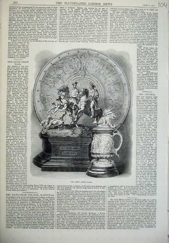 Original old antique print - original,