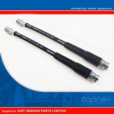 2X Rear Brake Hose Lines Left