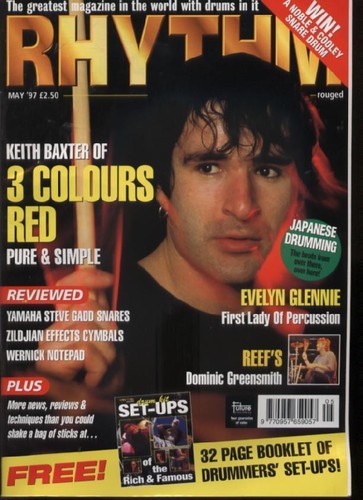 Rhythm magazine may 1997 - rhythm,