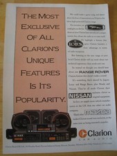 CLARION CAR AUDIO SHOJI UK