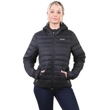 Regatta Womens Hooded Marizion Water Repellent Puffer Jacket Ladies Padded Coat