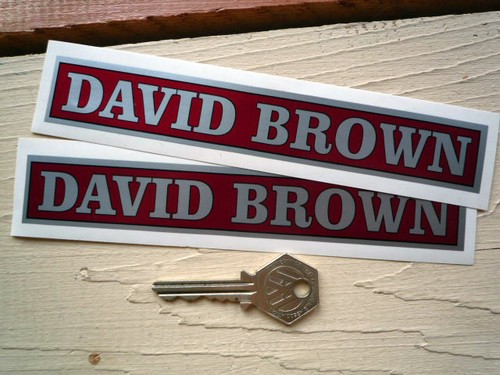 David brown tractor stickers - david,