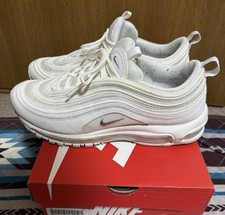 Triple White Nike Air Max 97’s UK9 