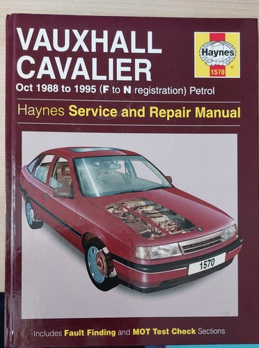 Haynes manual vauxhall - haynes,