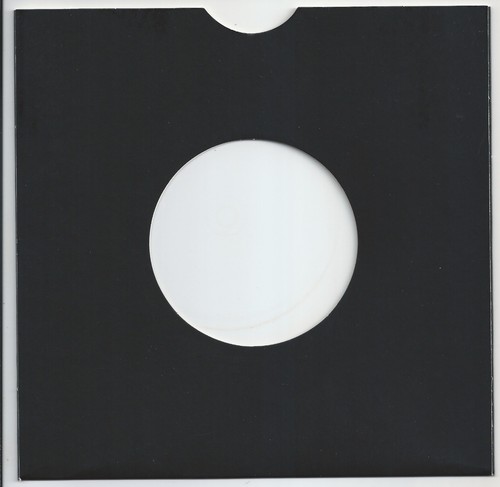 Black cardboard record - 10,