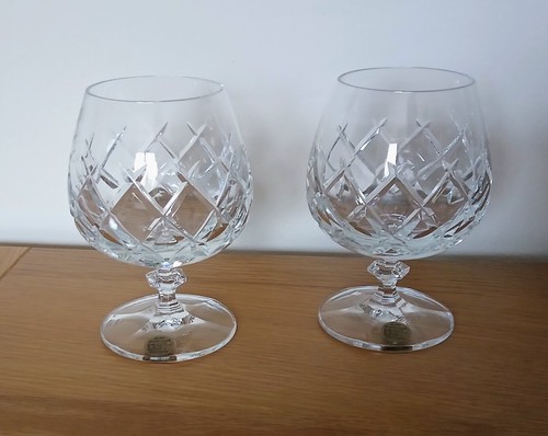 Pair vintage schott zwiesel - of,
