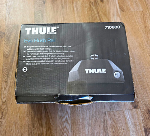 Thule evo flush rail - flush, 710600