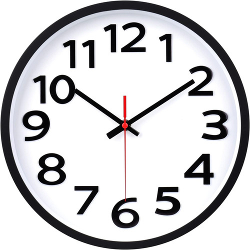 Wall clock 30cm silent - wall,