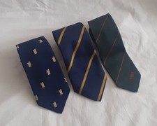 Set of 3 Regimental Ties - British Military - Unknown - British Legion - GC