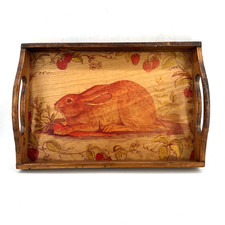 Handmade Wooden Tray Large