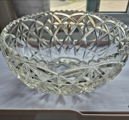 Vintage cut glass - vintage, bowl