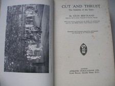 CUT AND THRUST The Subtlety of