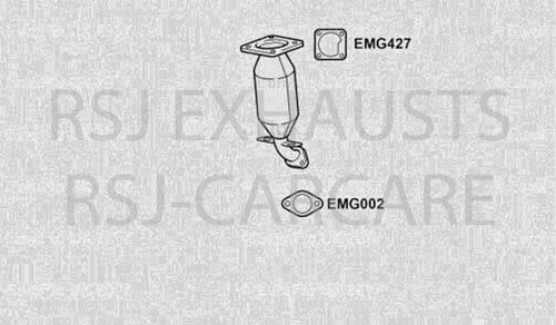 Ecfd1042ta catalytic converter - ecfd1042ta,