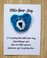 Handmade crochet little bear - handmade,