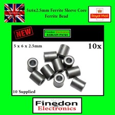 10 Qty 5x6x2.5mm Ferrite