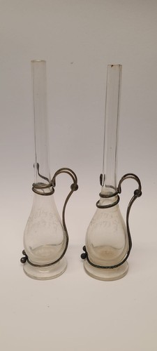 Antique glass decanter - antique,
