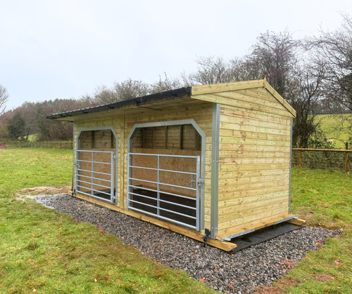 X16 mini apex double - 8'x16', timber