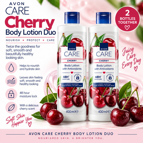 Avon care cherry - avon, lotion