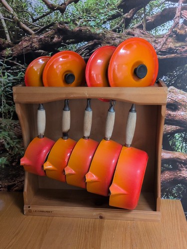 Creuset volcanic orange - le,