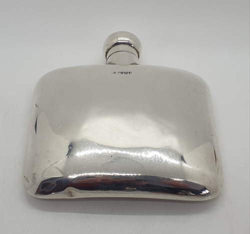 Antique sterling silver hip - sterling,