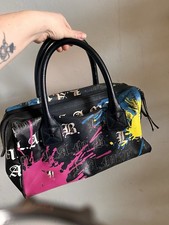 L.A.M.B. Leather Tote Handbag