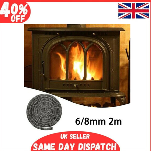 Black stove fire - black,