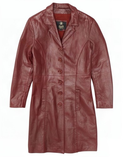 Heeli womens leather coat - coat, uk