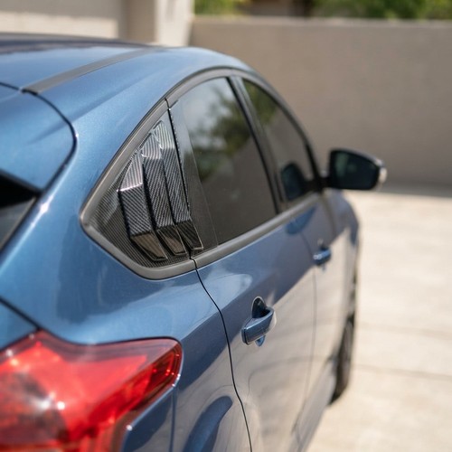 Carbon fiber window louvers - carbon,