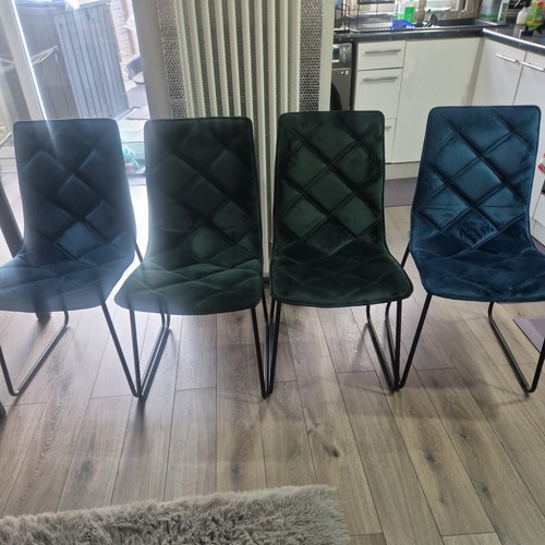 Dwell dining chair blue - dwell,